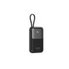 Canyon OnPower 101, Powerbank, 10.000 mAh, dig. disp., in: USB-C, out: USB-A, QC 3.0/USB-C, PD 22,5W, integ. káb..