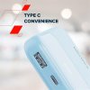 Canyon OnPower 101, Powerbank, 10.000 mAh, dig. disp., in: USB-C, out: USB-A, QC 3.0/USB-C, PD 22,5W, integ. káb..