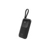 Canyon OnPower 101, Powerbank, 10.000 mAh, dig. disp., in: USB-C, out: USB-A, QC 3.0/USB-C, PD 22,5W, integ. káb..