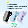 Canyon OnPower 101, Powerbank, 10.000 mAh, dig. disp., in: USB-C, out: USB-A, QC 3.0/USB-C, PD 22,5W, integ. káb..
