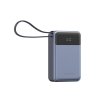 Canyon OnPower 600, Powerbank, 20.000 mAh, displej, in: USB-C, out: USB-C, PD 65W/ USB-A, QC3 22,5W, integr. kábel