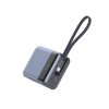 Canyon OnPower 600, Powerbank, 20.000 mAh, displej, in: USB-C, out: USB-C, PD 65W/ USB-A, QC3 22,5W, integr. kábel