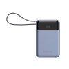 Canyon OnPower 600, Powerbank, 20.000 mAh, displej, in: USB-C, out: USB-C, PD 65W/ USB-A, QC3 22,5W, integr. kábel
