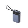 Canyon OnPower 600, Powerbank, 20.000 mAh, displej, in: USB-C, out: USB-C, PD 65W/ USB-A, QC3 22,5W, integr. kábel