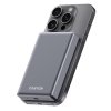 Canyon OnCharge 510, Powerbank, 10.000 mAh, in: USB-C, out: USB-C PD 20W + Wireless Magnet 15W, štíhla, šedá