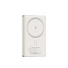 Canyon OnCharge 510, Powerbank, 10.000 mAh, in: USB-C, out: USB-C PD 20W + Wireless Magnet 15W, štíhla, béžová