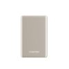 Canyon OnPower 505, Powerbank, 5.000 mAh, in: USB-C, out: USB-C PD 20W + Wireless Magnet 15W, ultratenká, béžová
