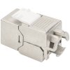 Digitus keystone 8pin RJ45 Cat6a zásuvka montáž bez nástroja Konektor dátový 3