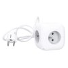 Solight kocka 2m 4z USB A+C 3.4A vypínač Predlžovačka 5