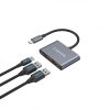 Canyon DS 3 3port 2xUSB A, 1xUSB C USB C 3.2 Hub 3