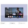 KIVI TV 43U720QB,PRIME E5 QLED, 43", UHD, SMART, Google TV, 2025, Vyrobené v CZ, Čierna