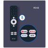 KIVI TV 43U720QB,PRIME E5 QLED, 43", UHD, SMART, Google TV, 2025, Vyrobené v CZ, Čierna