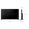 KIVI TV 43U720QB,PRIME E5 QLED, 43", UHD, SMART, Google TV, 2025, Vyrobené v CZ, Čierna