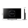 KIVI TV 43U710QB, 43" UHD, OPTIMA L5 HDR, SMART GOOGLE TV, Vyrobene v CZ, Cierna
