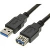 PremiumCord predlžovací USB 3.0 A A 1m čierny Kabel 1