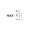 Hama 201976 2x USB C+USB A,PDQC,65W Nabíjačka USB 5
