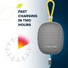 Canyon OnMove 12, prenosný Bluetooth v5.3 reproduktor, 5W, TWS, IPX7, 12 hod, USB-C nab.,šedý