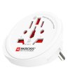 Solight Europe pre SR,typ E F Adapter cestovny 1
