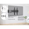 KIVI TV otočný držiak, dve ramená, VESA 100-400 , 32 - 55", čierny