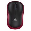 Logitech M185 910 002237 wirelles red Mys 1