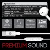 Sturdo 1.2m USB C Sluchadla 2