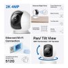 TP-link Tapo C222, Pan/Tilt AiHome Security kamera