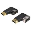 PremiumCord HDMI A - HDMI A F/M,do úhlu 90° - levá Redukcia