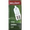 Bellight G9 18W 240lm Žiarovka Halogen