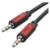 Emos SM5001 Jack 3.5mm - Jack 3.5mm 1.5m čierny Kabel