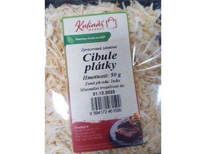 Cibule plátky