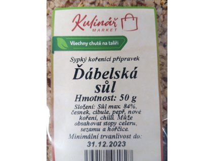 Ďábelská sůl - koření