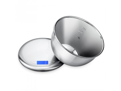 kuchynska vaha nerezova s miskou b 5156