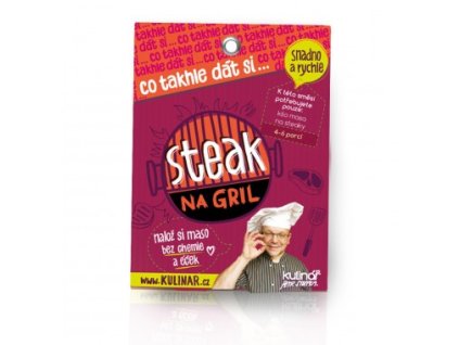 Co takhle dát si... STEAK NA GRIL - Kulinář Petr Stupka - směs pro přípravu celého pokrmu