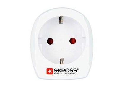 Cestovní adaptér SKROSS pro použití v UK bílý (PA28)