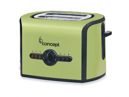 Opékač topinek Concept TE3040gr zelený/nerez