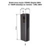 Elektromos kazán TENKO Digital 380V 6 15kW külalakja és méretei DKE 380V