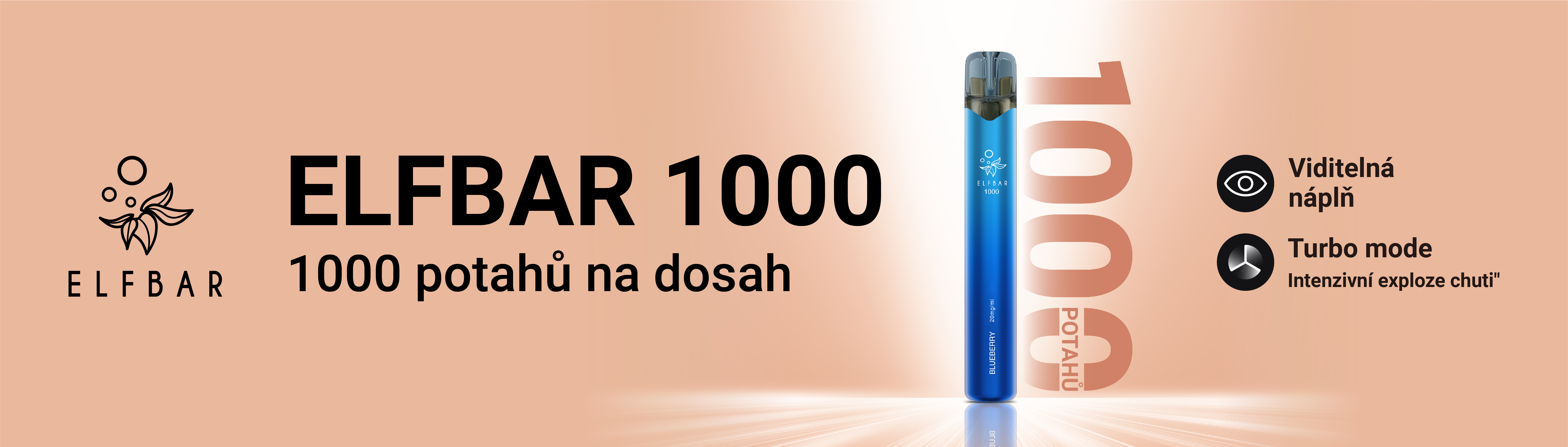 Novinka: Elf Bar 1000