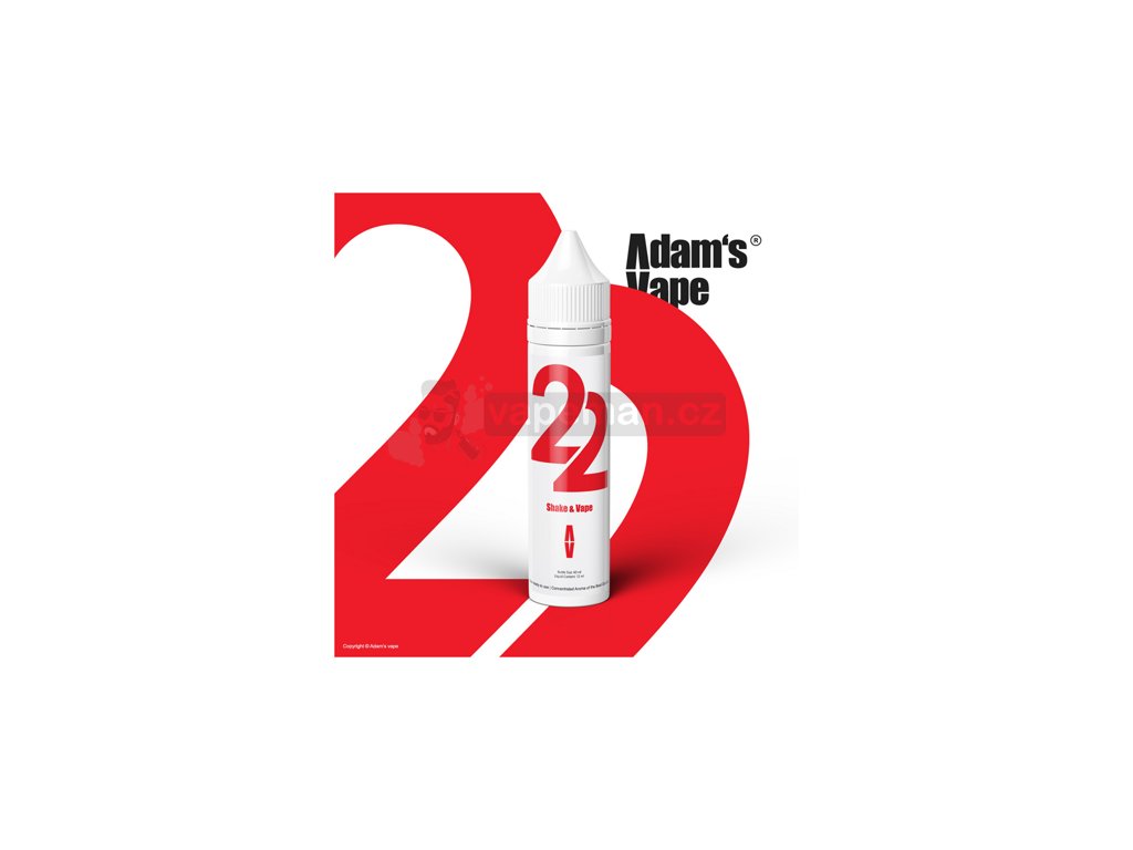 Příchuť Adams vape S&V: 22 objem 10ml tabáková nálepka Kolek Q