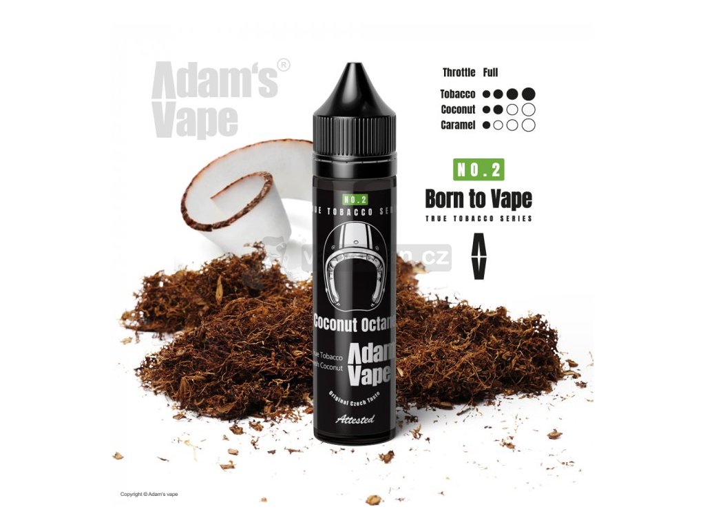 Příchuť Adam´s Vape S&V 10ml Coconut Octane