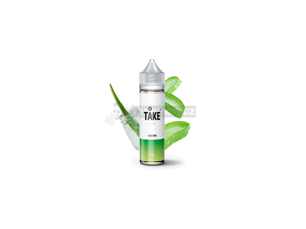 Příchuť ProVape Take Mist S&V: Aloe Vera (Aloe Vera) objem 10ml tabáková nálepka Kolek Q