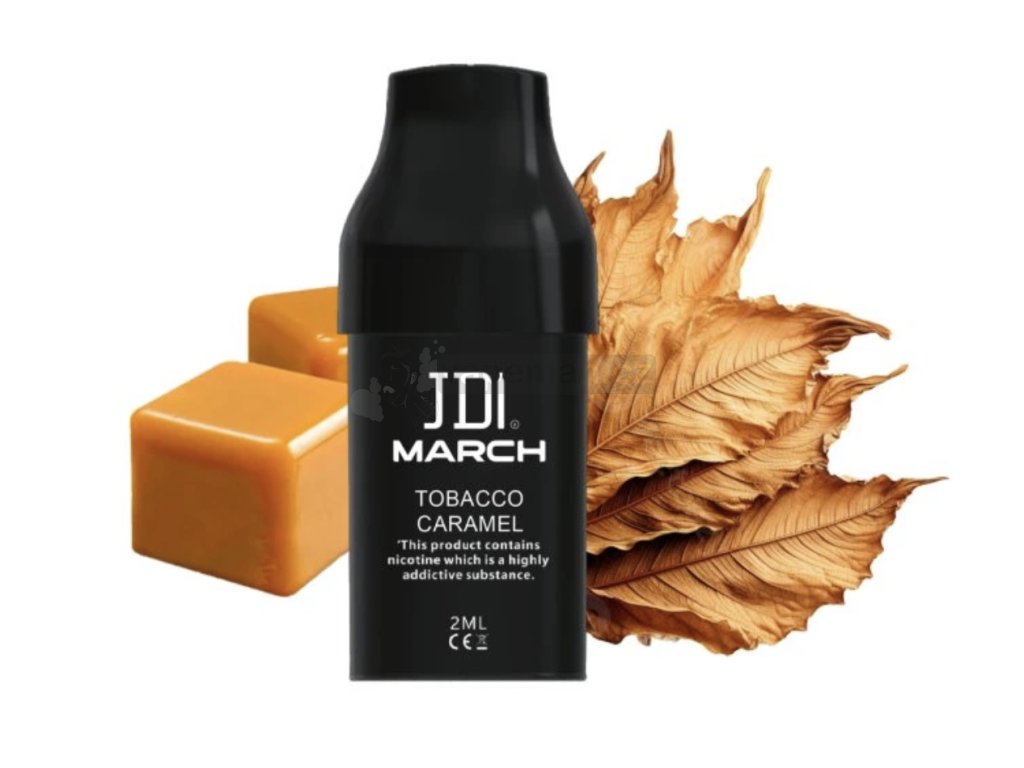 JDI MARCH - POD - Tobacco Caramel (Tabák karamel)