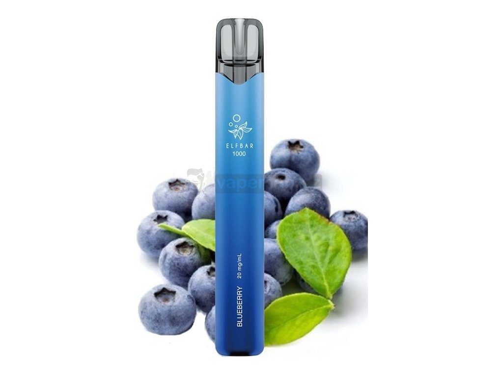 Elf Bar 1000 jednorázová e-cigareta Blueberry