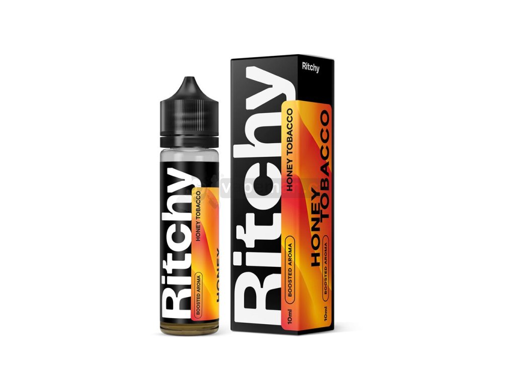 Příchuť Ritchy S&V: Honey Tobacco (Tabák s medem) objem 10ml kolek R