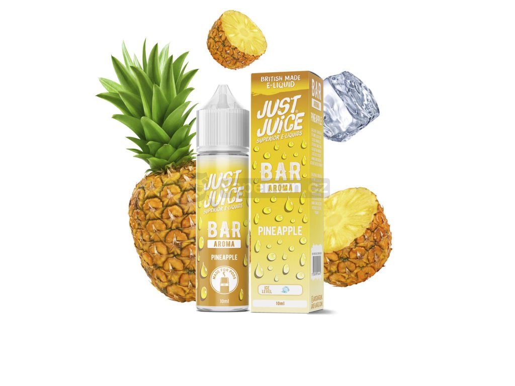 Příchuť Just Juice Bar Range S&V: Pineapple (Ananas) objem 10ml kolek R