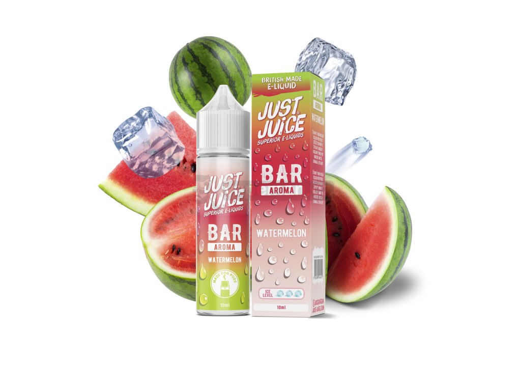 Příchuť Just Juice Bar Range S&V: Watermelon (Vodní meloun) objem 10ml kolek R