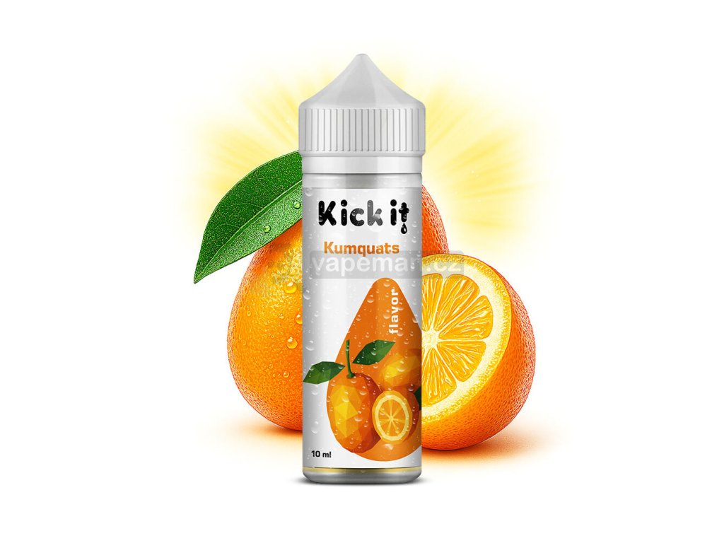Příchuť KickIt S&V: Kumquats (Tropický kumquat) objem 10ml kolek R