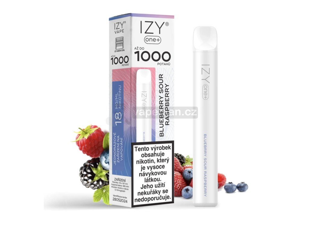 IZY VAPE ONE+ Blueberry Sour Raspberry