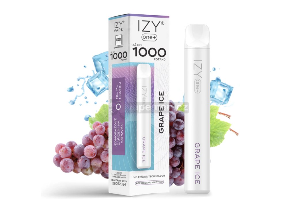 IZY VAPE ONE+ Grape Ice - bez nikotinu
