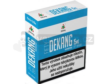 Nikotinová báze Dekang Fifty 5x10ml PG50-VG50 15mg