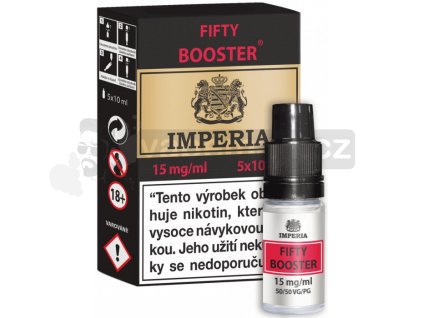 Fifty Booster CZ IMPERIA 5x10ml PG50-VG50 15mg